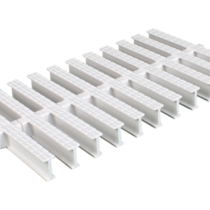 Kratka przelewowa do basenu Aquaviva KP HKE01 Classik z połączeniem centralnym 145x25 mm (biała)